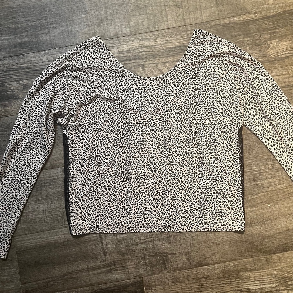 Victoria’s Secret womens top animal print size M preloved
